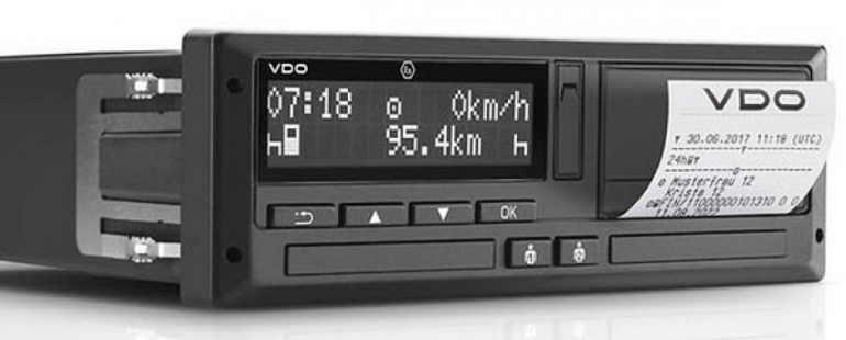 Cronotachigrafo pronto per logistica 4.0